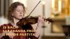 Bach – Nadja Zwiener performs in front of Bach’s tomb