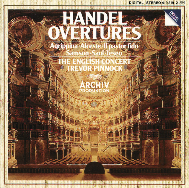 Handel Overtures