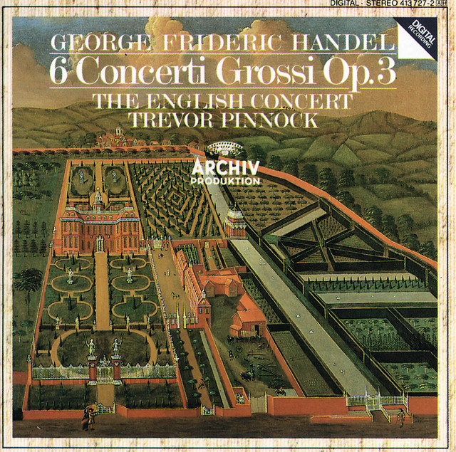 Handel: Concerti grossi Op. 3 Nos. 1-6 HWV 312-317