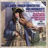 Bach, J S: Violin Concerto No. 1 in A minor BWV1041, etc.
