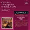 Bach, C P E: Hamburg Symphonies (6) for Strings Wq. 182 (H657-662)