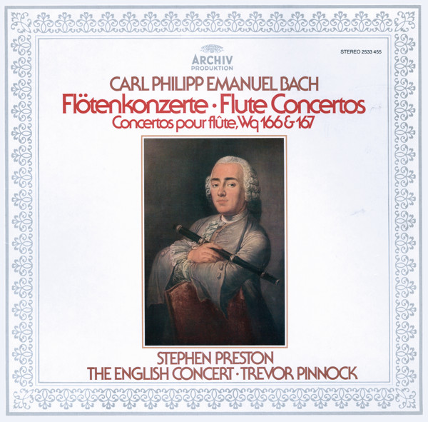 CPE Bach: Flute Concertos Wq 166 & 167