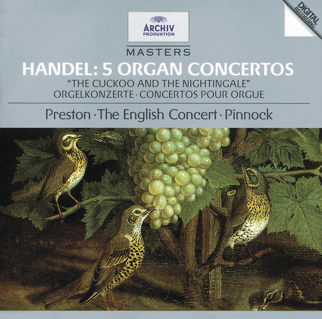 Handel – 5 Organ Concertos