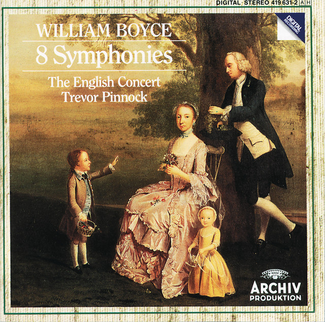 Boyce: Symphonies Nos. 1-8 Op. 2