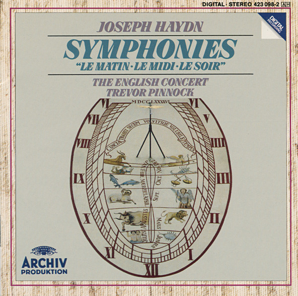 Haydn: Symphonies ‘Le Matin’, ‘Le Midi’ & ‘Le Soir’